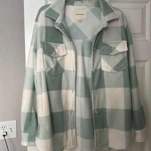 Thread & Supply fleece shacket